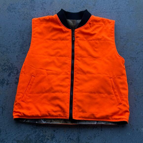 Vintage RealTree Camo Reversible Utility Vest L - Picture 7 of 7